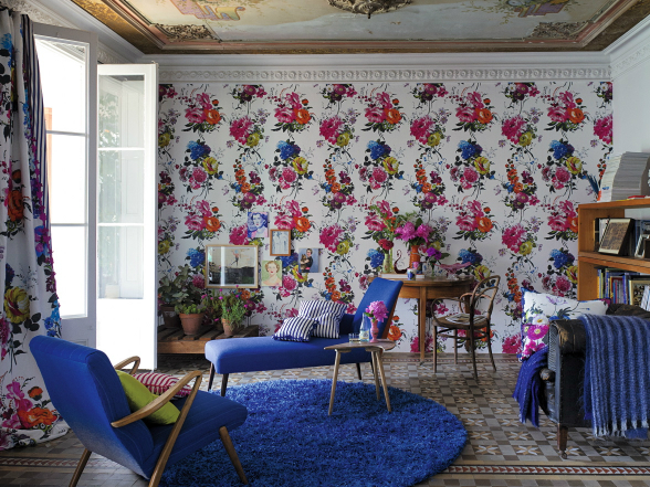 A Designers Guild márka színpompás, látványos, részletgazdag tapétái, bútorai és kiegészítői nagy népszerűségnek örvendenek.